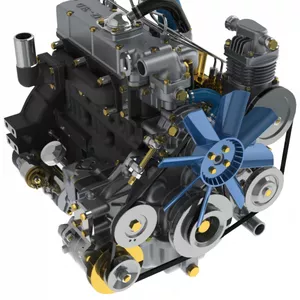 Двигатель MMZ-3LD (без турбонадува) и запасные части к нему